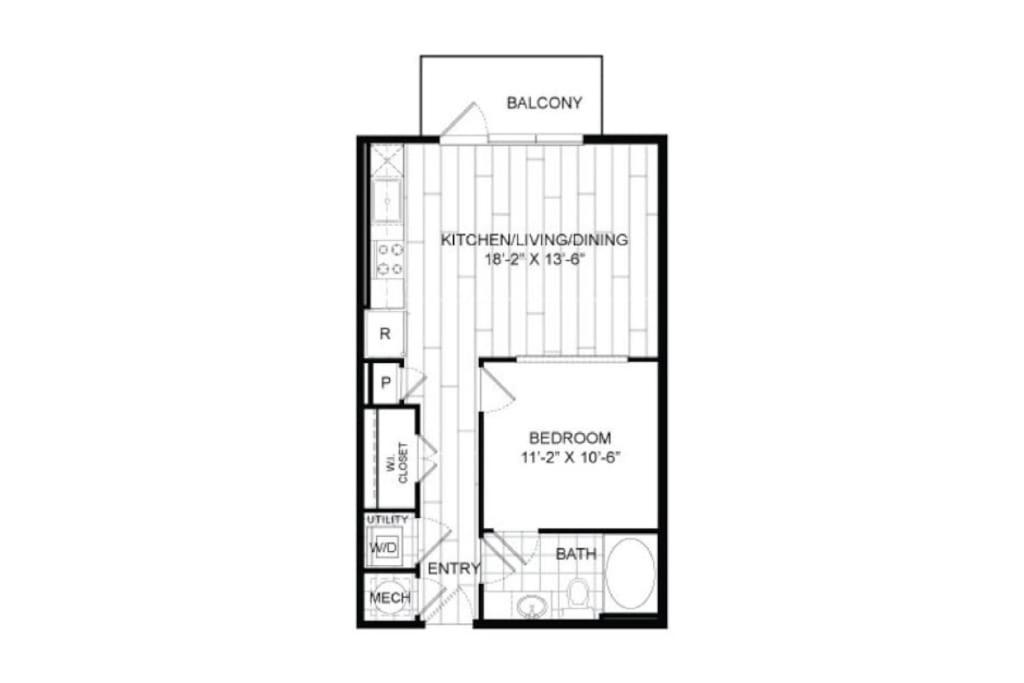 U4 Penthouse Downtown Houston Appartement Buitenkant foto