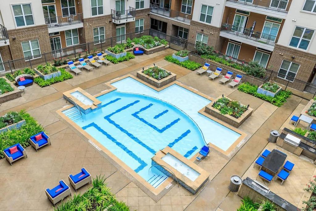 U4 Penthouse Downtown Houston Appartement Buitenkant foto