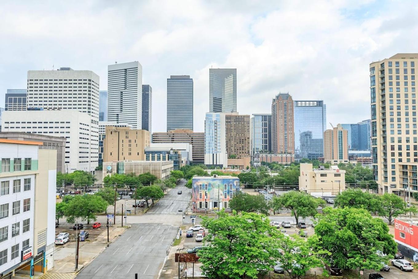 U4 Penthouse Downtown Houston Appartement Buitenkant foto
