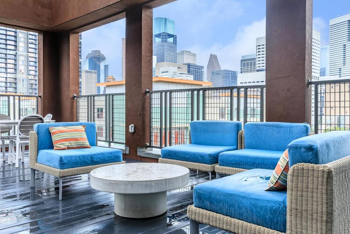 U4 Penthouse Downtown Houston Appartement Buitenkant foto